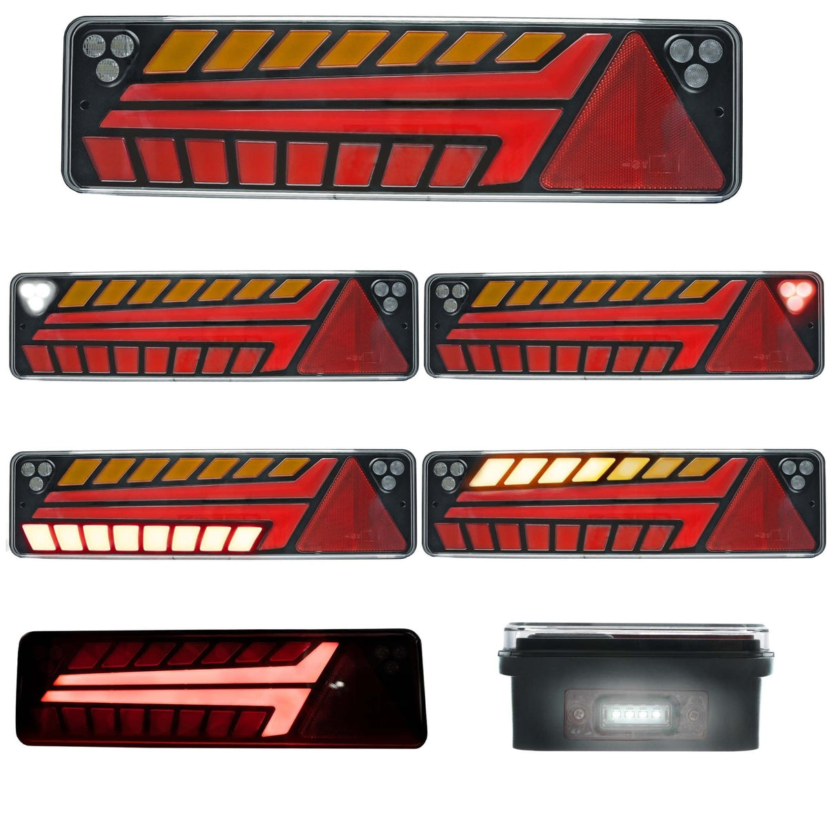 Baklykta – 12–24V DC – 520 × 146 × 65 mm - Carlevel AB - Fordon och delar > Fordonstillbehör