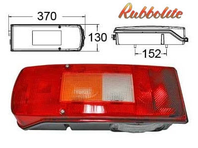 Baglygte venstre Volvo FM/FH – 02 – nærbillede detaljer | Xenon-kongen