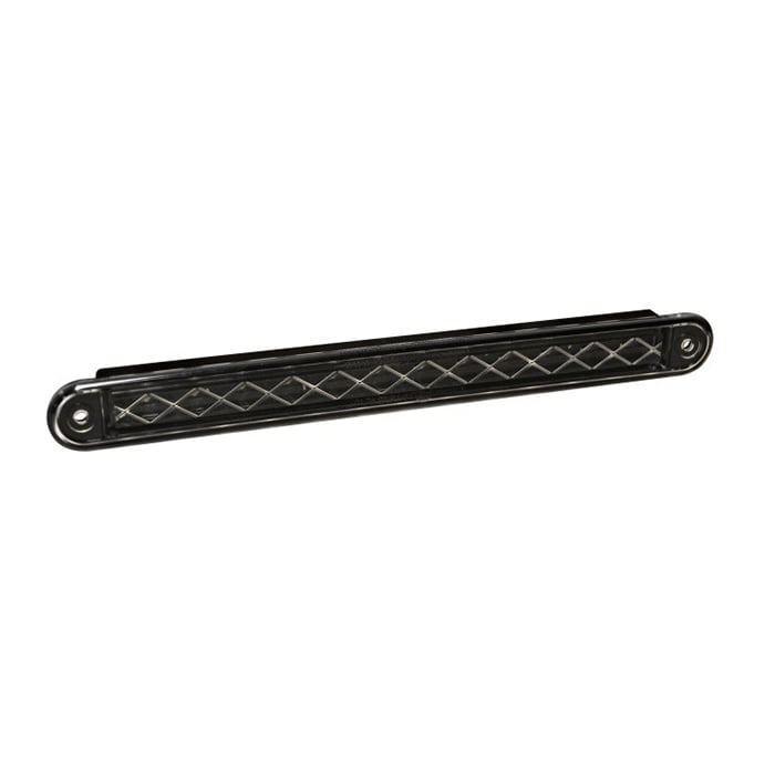 produktbillede forfra, der viser Bagmarkering 235mm – IP67 – Sort – LEA