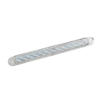 produktbillede forfra, der viser Rygmarkering 235mm – IP67 – Hvid – LEA