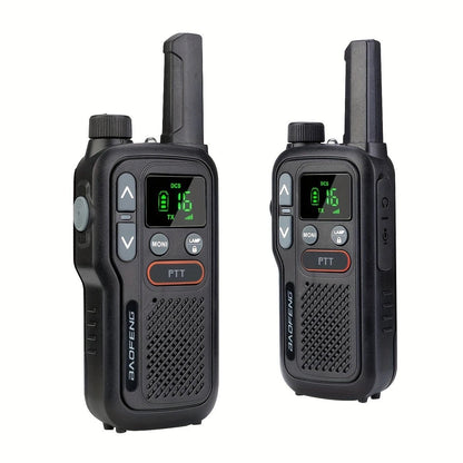 Baofeng T18 Walkie Talkie - Tovejs radio USB-opladning - Produktbillede forfra | Carlevel