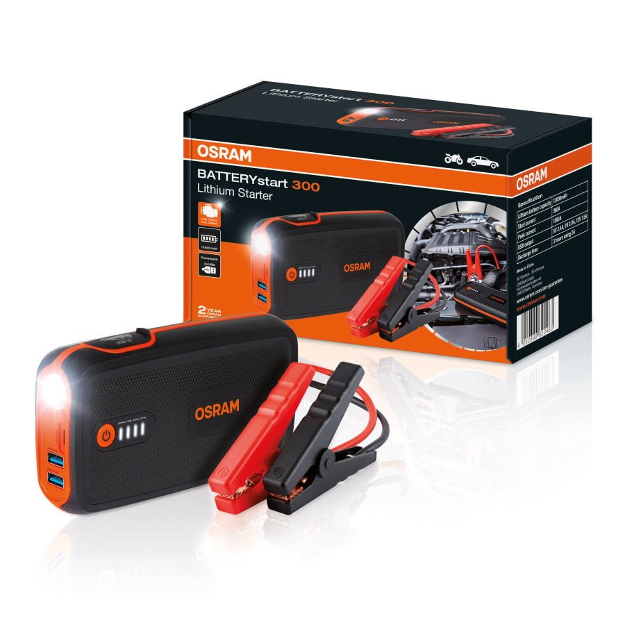 Batteristarter OSR 300 – i brug | OSRAM