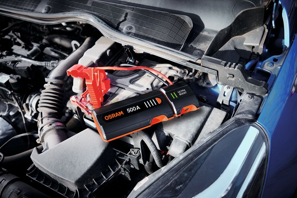 BATTERYjumpstart 500 OJS010 - produkt set fra siden | OSRAM