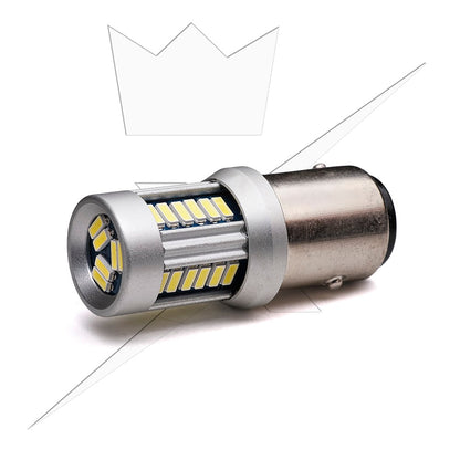 BAY15D – 1157 30SMD 12 – 24V Hvid/Hvid – i brug | Xenon-kongen