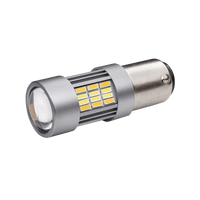 BAY15D – 1157 Switchback hvid/rav – produktbillede set forfra | Xenon-kongen