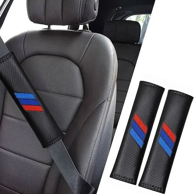 Bil selebetræk i PU læder med kulfiber look - BMW M Design 2 - pakke - Carlevel - 