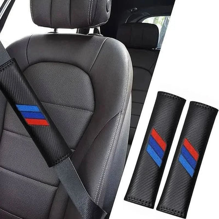 Bil selebetræk i PU læder med kulfiber look - BMW M Design 2 - pakke - Carlevel - 