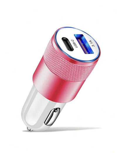 Biloplader med USB 3.1A & USB - C - Hurtig og pålidelig opladning til bilen - Carlevel - 