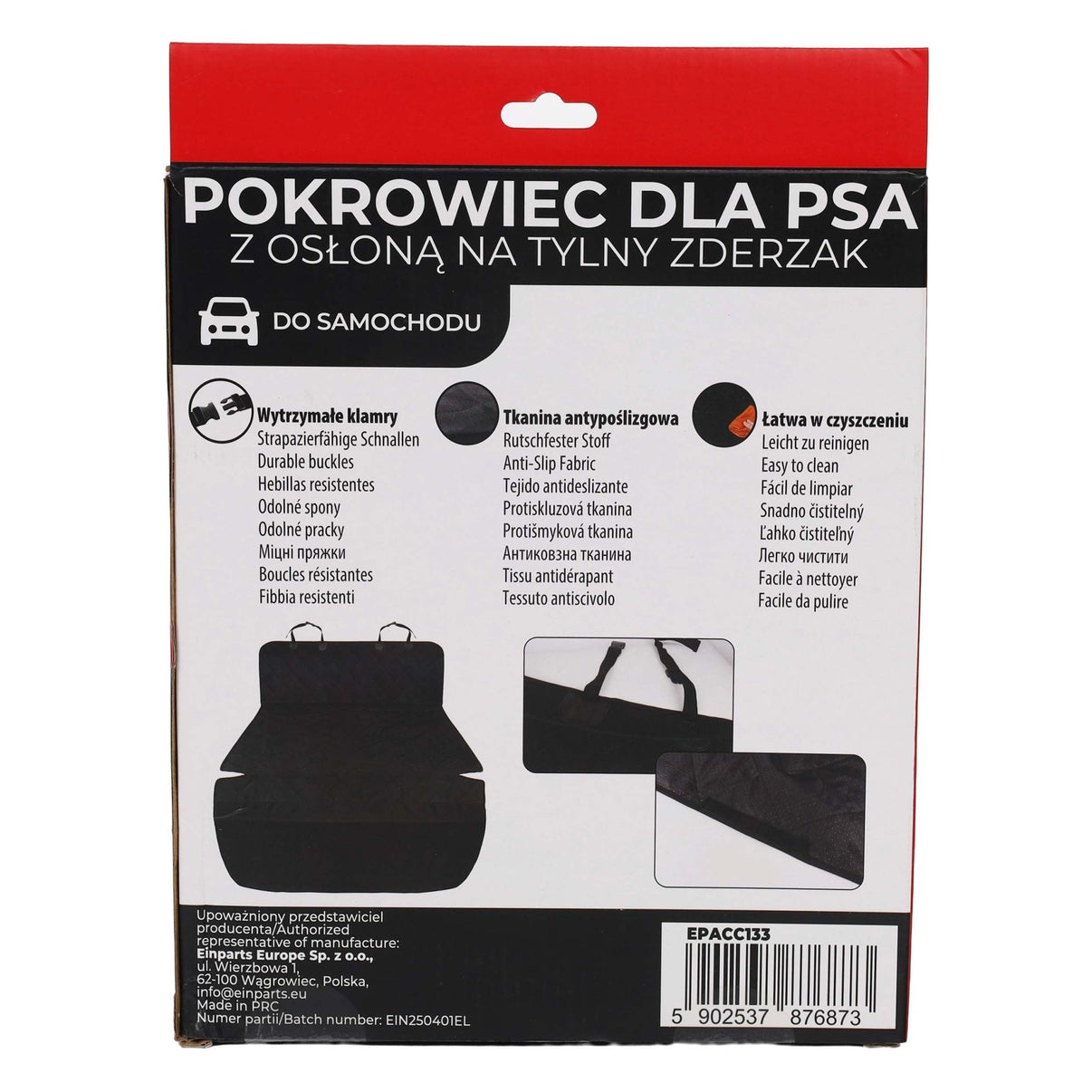Bilmatta – 138 × 155 cm + apron 45 cm - Carlevel AB - Fordon och delar > Fordonstillbehör