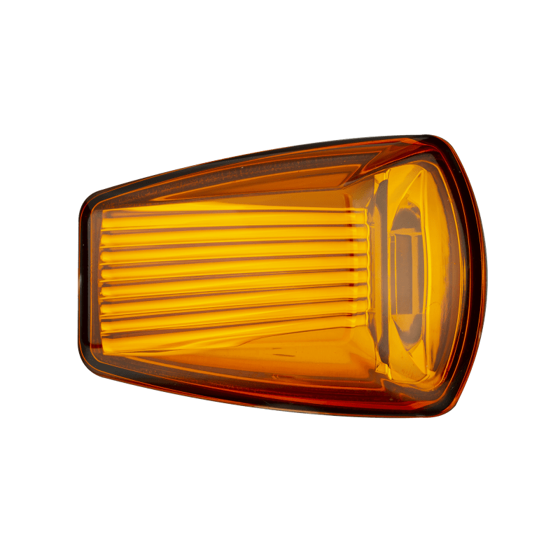 Indikatorlampe M77 Lavprofil 22mm - Gul (2 - Pack) - produkt set fra siden | LEA