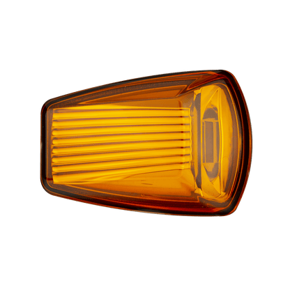 Indikatorlampe M77 Lavprofil 22mm - Gul (2 - Pack) - produkt set fra siden | LEA