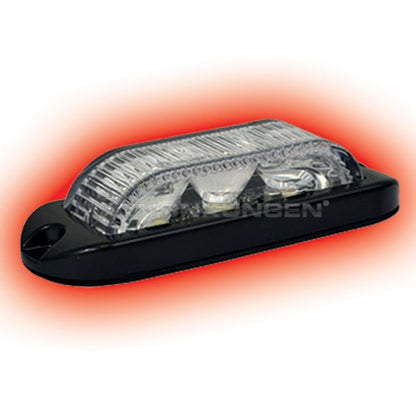 Lommelygte EQ 3LED 180 R10 Rød - produktbillede forfra | Carlevel