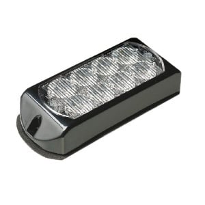 Blitzlys EQ 8LED R10 Hvid – 12 - 24V (10 - 30VDC) – IP67 – LUXTAR - Carlevel - Belysning > Blitzlys og blitzlysramper