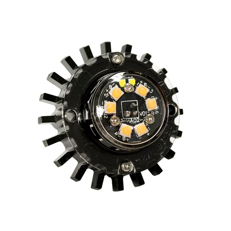 sidebillede, der viser profil og design af Flash light Hideaway R10 White - LEA