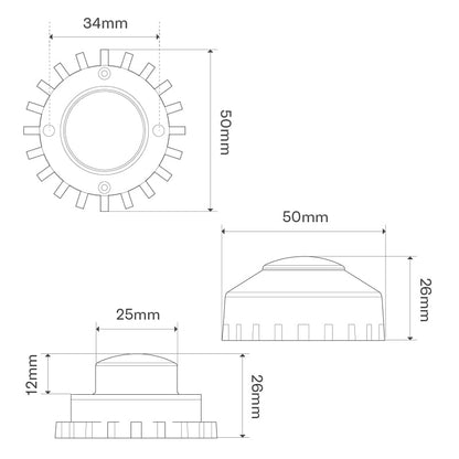 billede, der viser brugen af Flash Light Hideaway R10 White - LEA