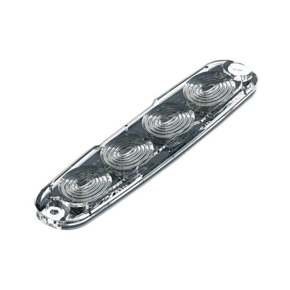 Flash Light Low Profile - R10 4LED Amber - produktbillede forfra | LEA