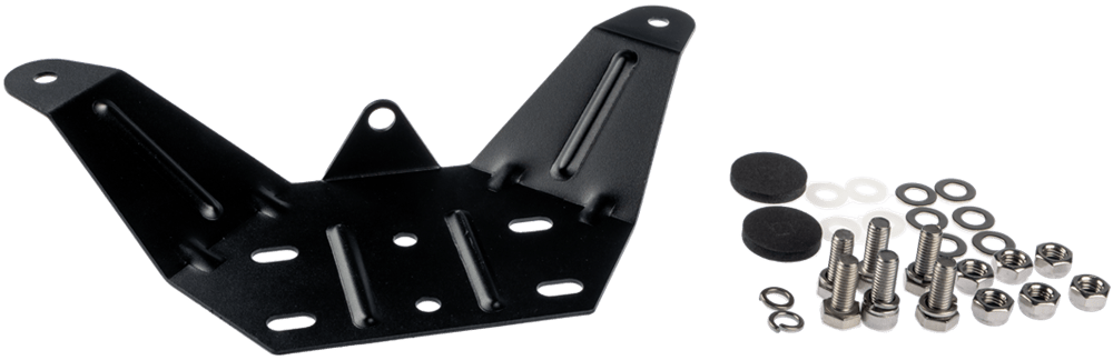 Blitzlysrampe Optibeam Dark Phantom 400mm - dimensionsspecifikation | Optibeam