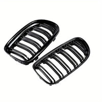 BMW 3 - serie E90/E91 LCI Nyre gitter 2009-2012 - Glans sort, ABS - plast - Carlevel - 