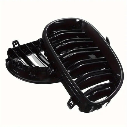 Nyregitter til BMW 5-serie E60/E61 M5 2003-2010 - Glans sort - Nærbillede detaljer | Carlevel