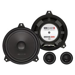 BMW højttalersæt E46 QM165 – 16,5 cm komponent – ​​90W RMS / 140W Max | MB Quart - Carlevel - Bilhøjttalere