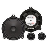 BMW højttalersæt E46 QM165 – 16,5 cm komponent – ​​90W RMS / 140W Max | MB Quart - Carlevel - Bilhøjttalere