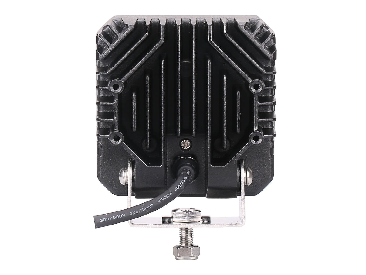 BriodLights Arbejdslampe bred 5200 lm - produkt set fra siden | Briodlights