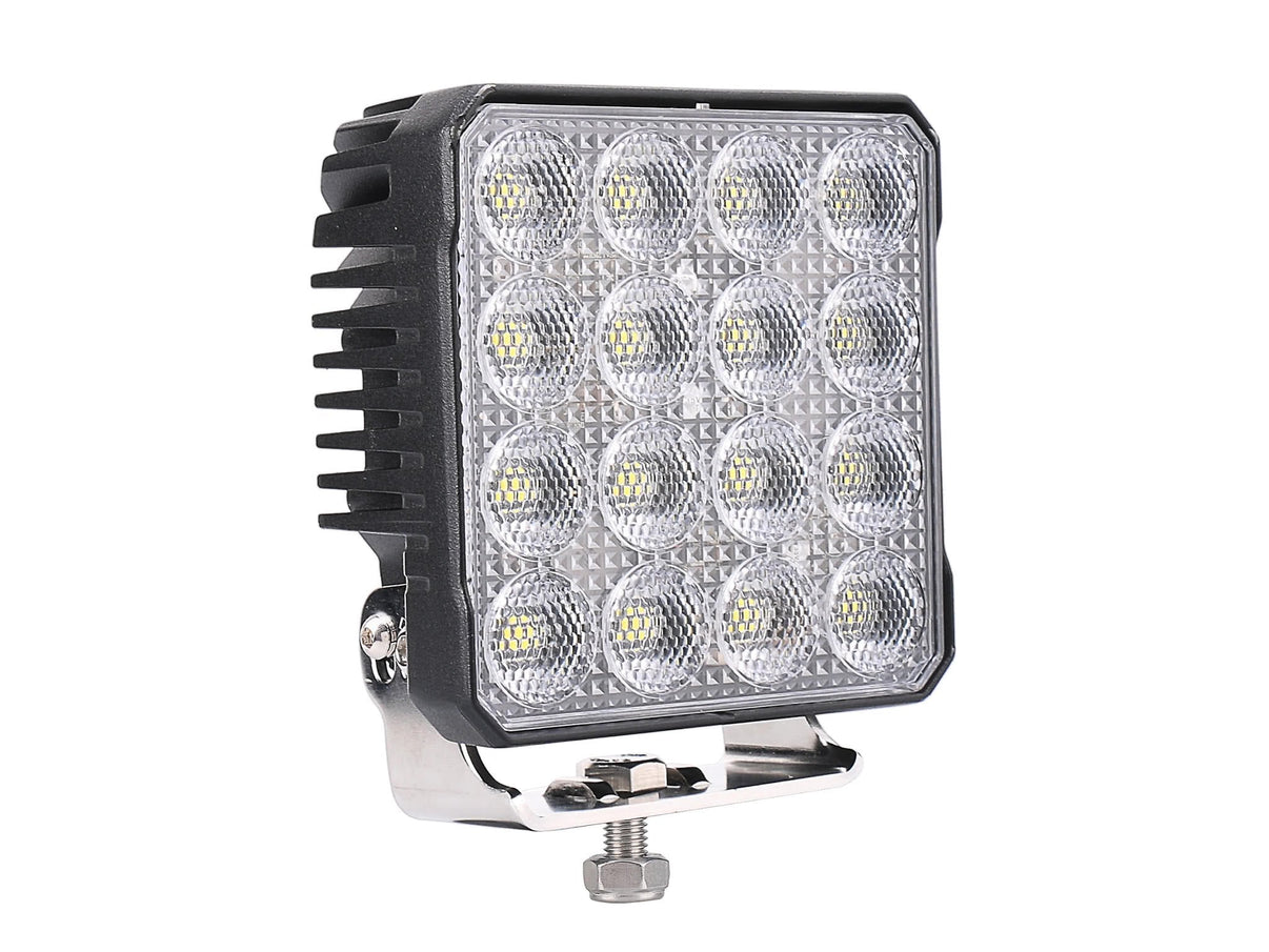 BriodLights Arbejdslampe bred 7400 lm - nærbillede detaljer | Briodlights