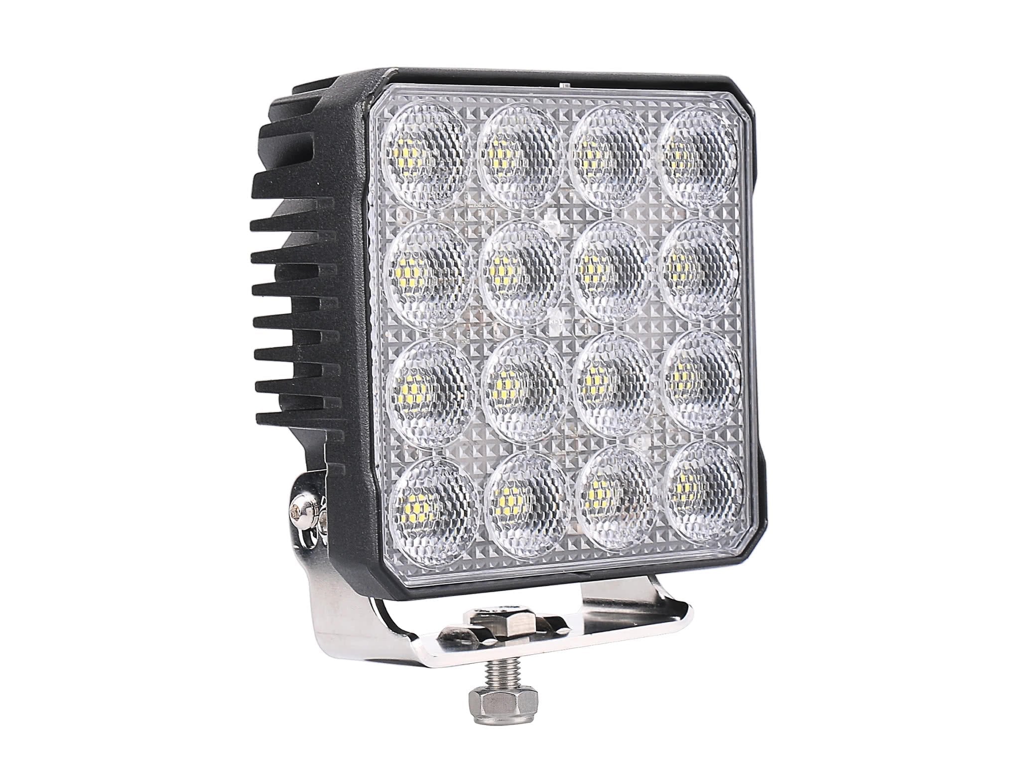 BriodLights Arbejdslampe bred 7400 lm - nærbillede detaljer | Briodlights