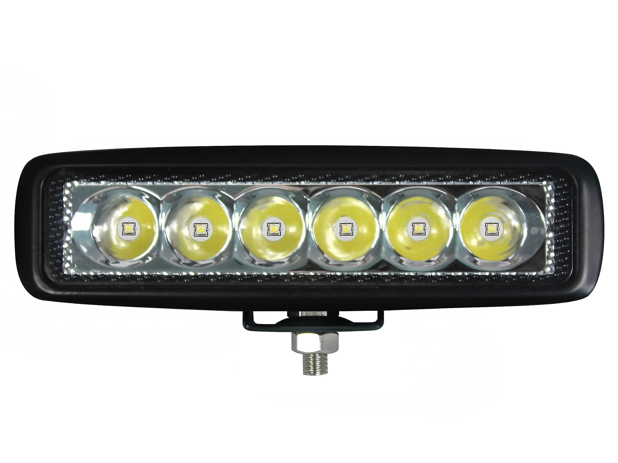 BriodLights Arbejdslampe LED 6x3 W Osram Flood - nærbillede detaljer | Briodlights