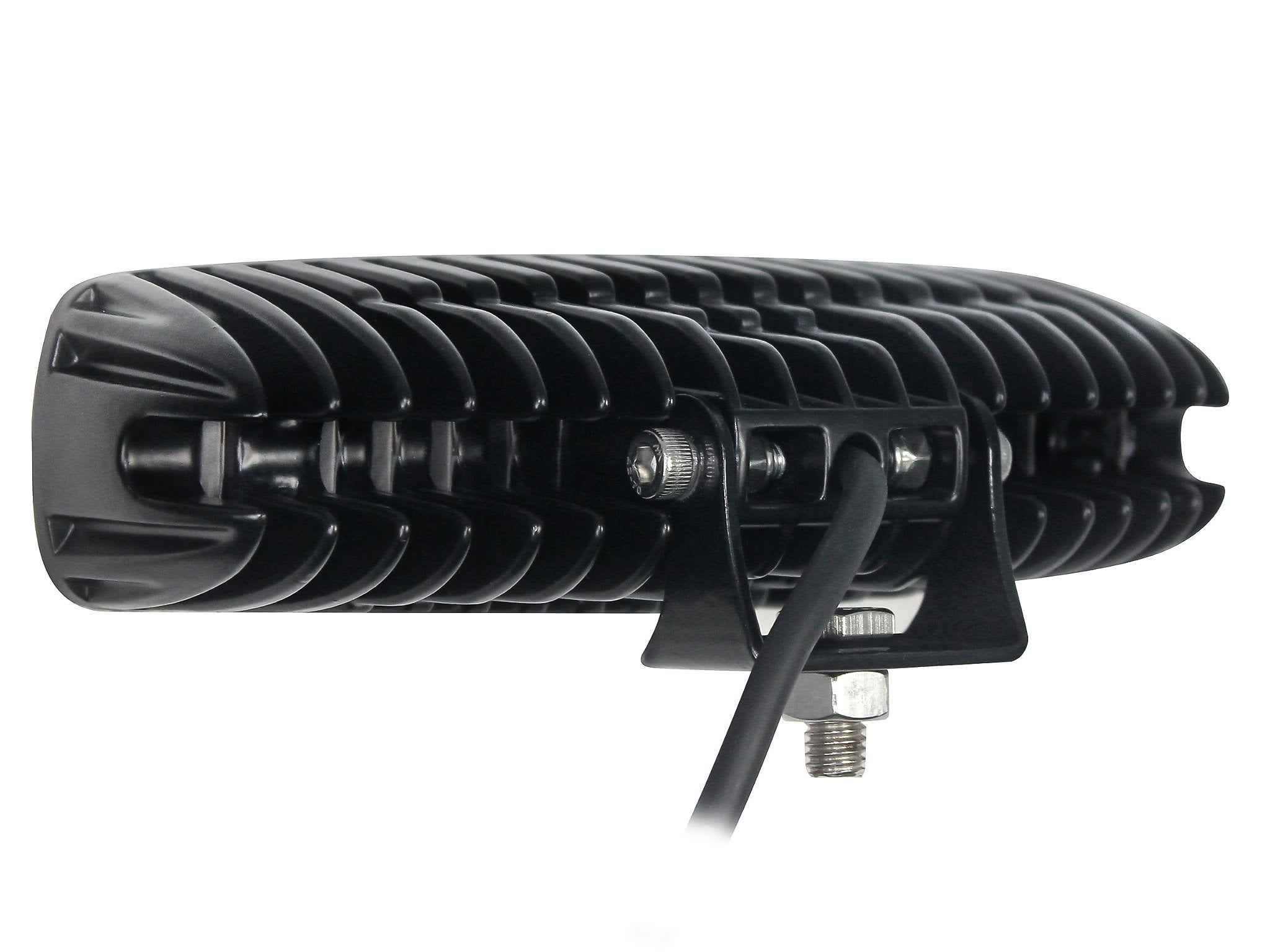 BriodLights Arbejdslampe LED 6x3 W Osram Flood - produkt set fra siden | Briodlights