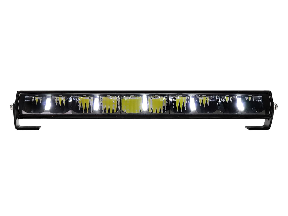 BriodLights Curved Ekstra lysrampe Enkeltrække 11500lm - nærbillede detaljer | Briodlights