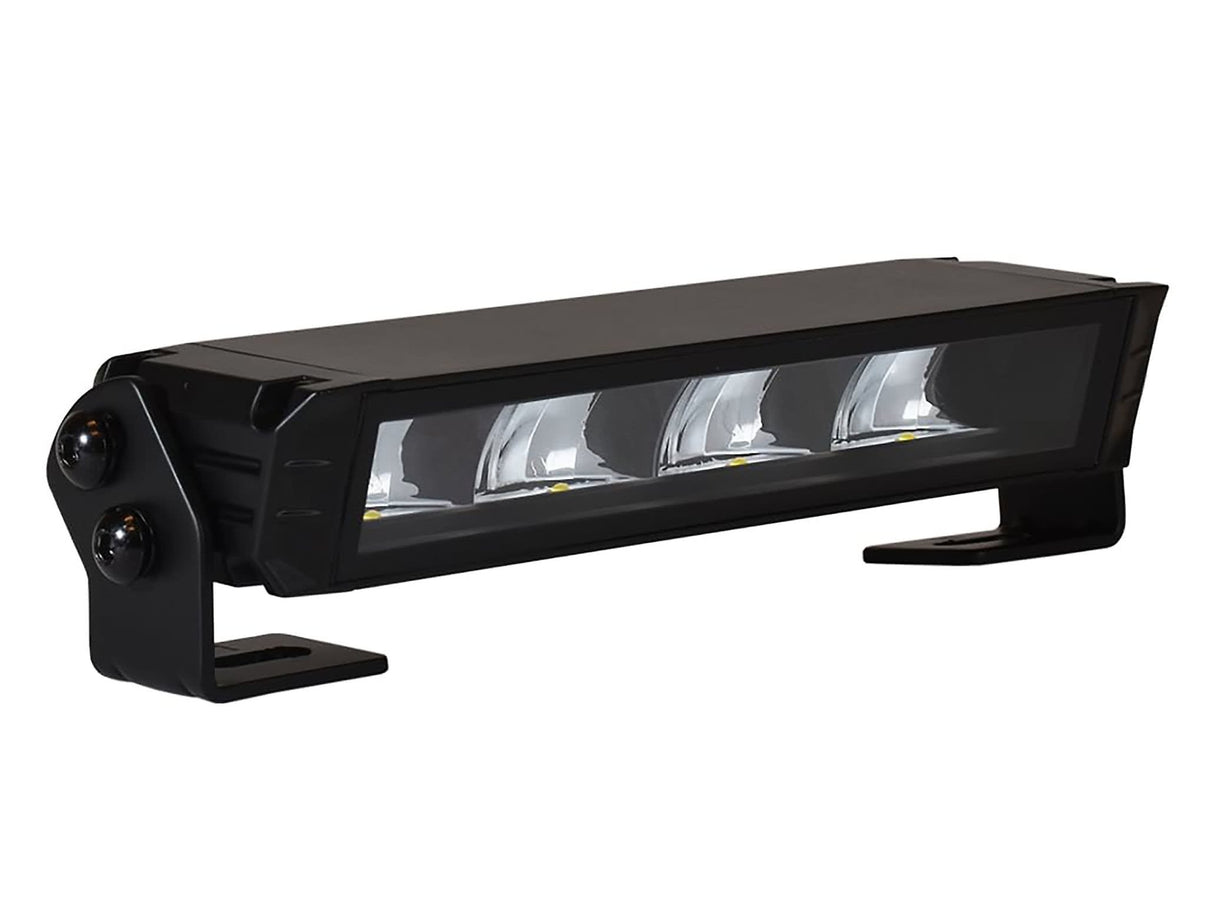 BriodLights Edge LED ekstra lysrampe 9" (224 mm) vinklet - produkt set fra siden | Briodlights