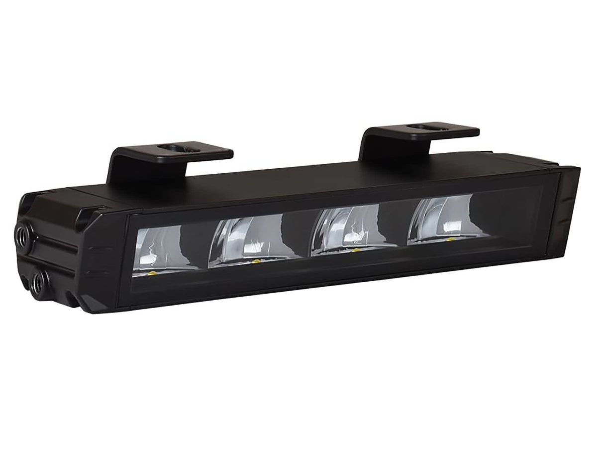 BriodLights Edge LED ekstra lysrampe 9" (224 mm) vinklet - Nærbillede detaljer | Briodlights