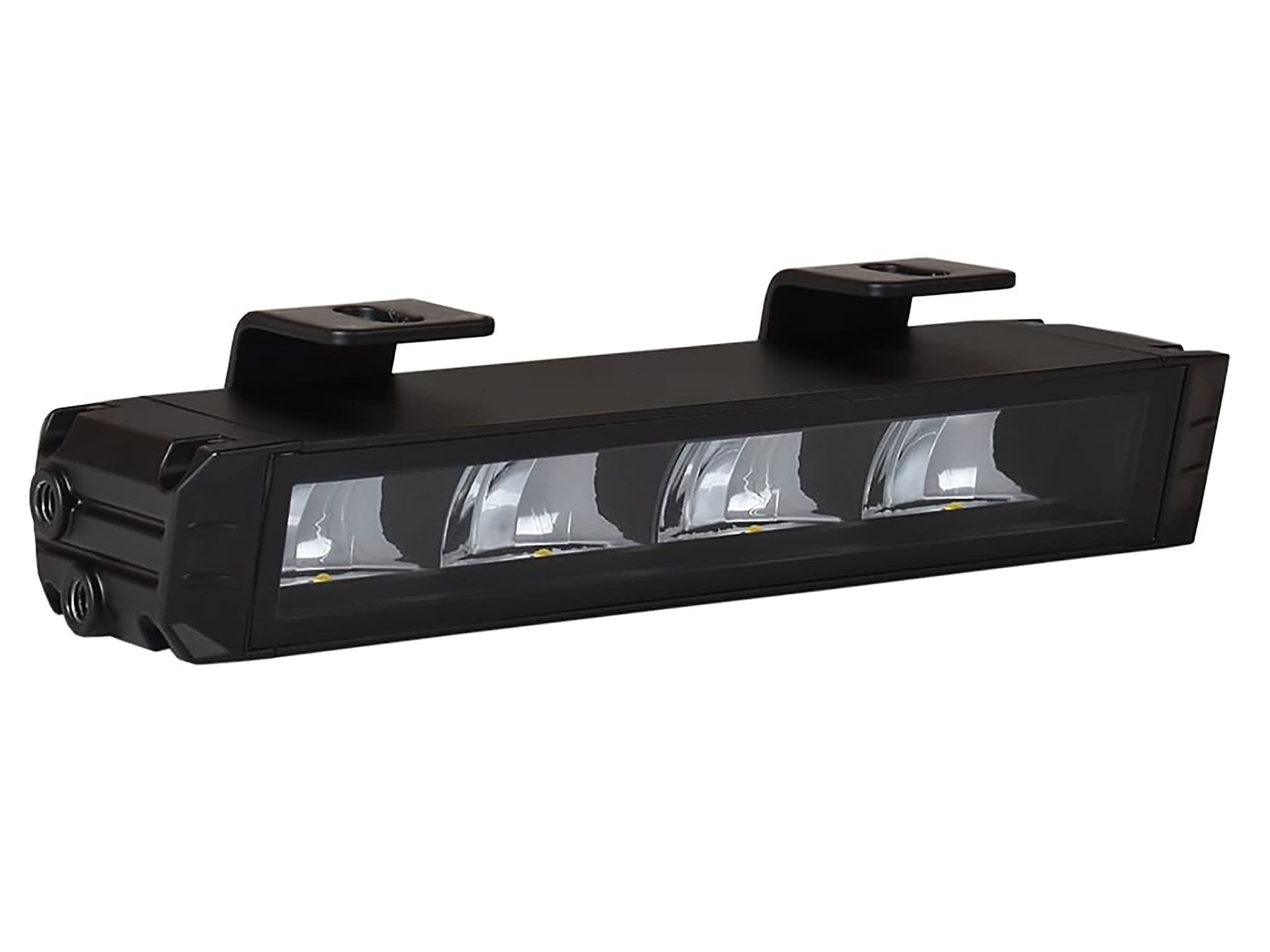 BriodLights Edge LED ekstra lysrampe 9" (224 mm) vinklet - Nærbillede detaljer | Briodlights