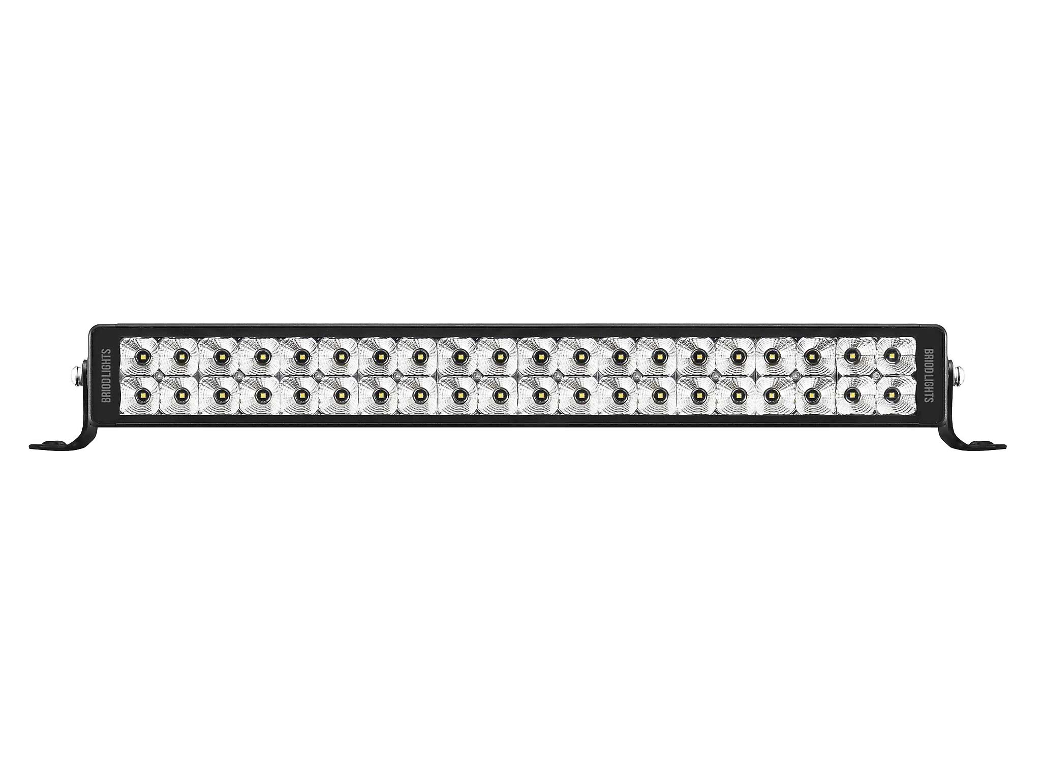 BriodLights Ekstra lysrampe Dobbelt række 6820lm - produktbillede forfra | Briodlights