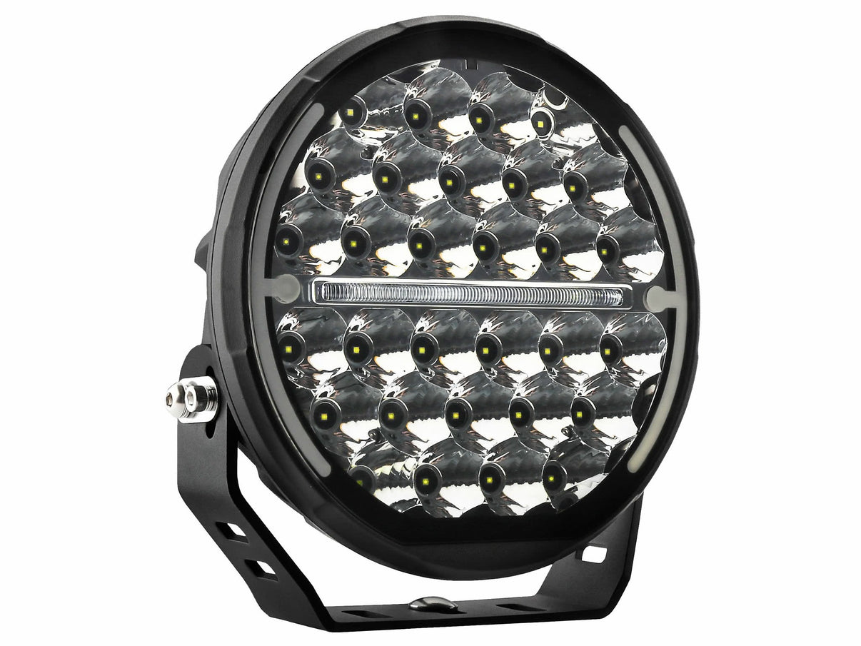 BriodLights ICE – X LED-tillægslys 9"/218 mm – nærbillede detaljer | Briodlights