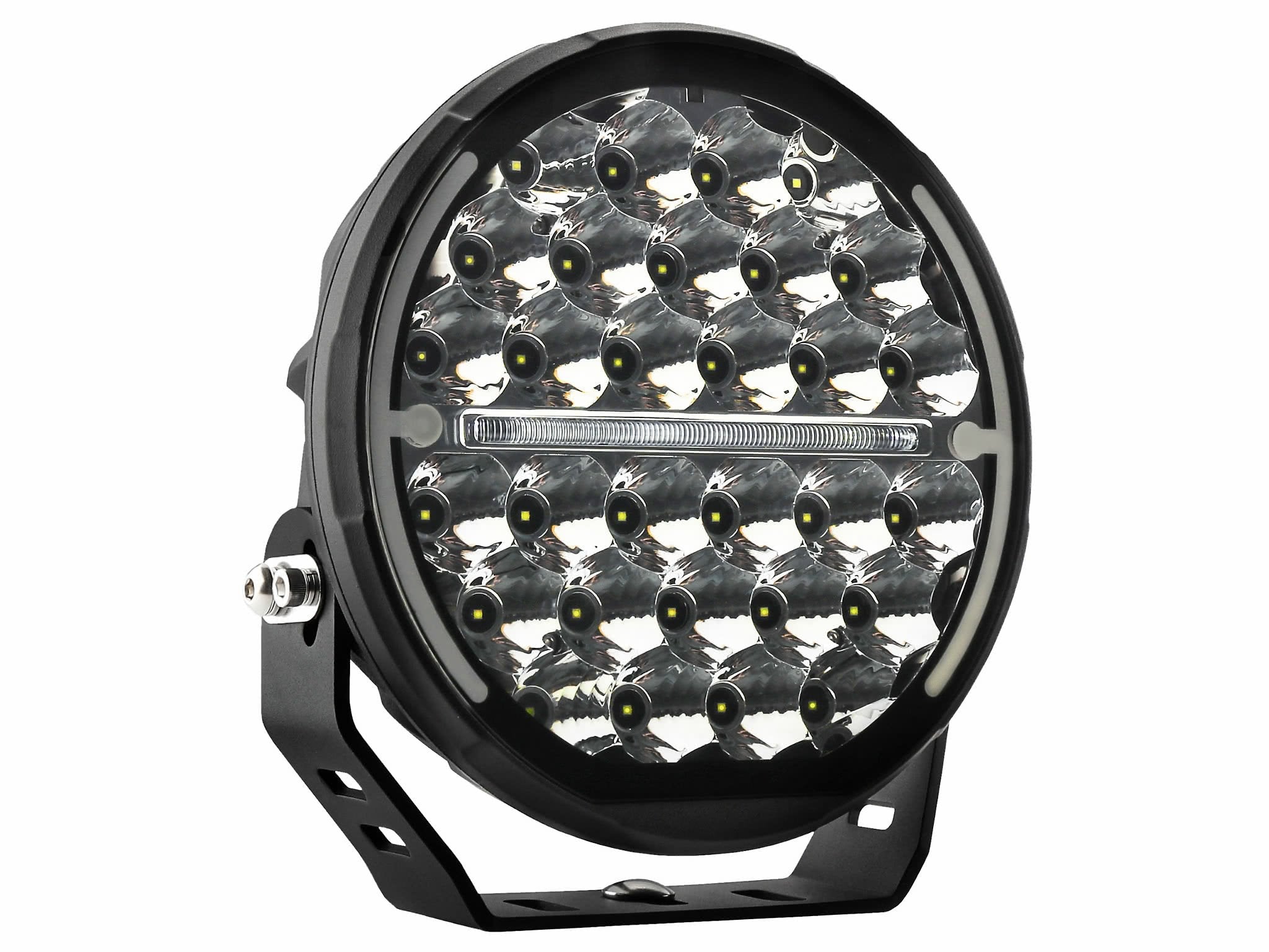 BriodLights ICE – X LED-tillægslys 9"/218 mm – nærbillede detaljer | Briodlights