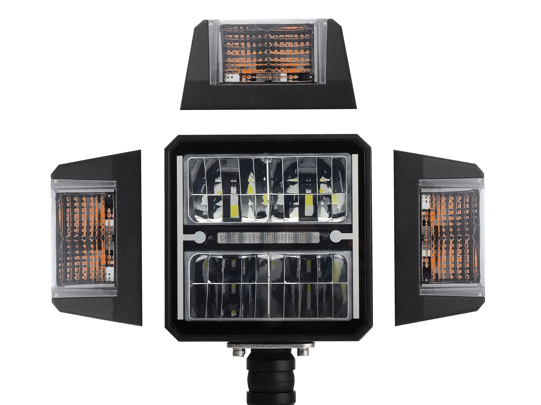 BriodLights Combi pandelampe med varme i glasset - nærbillede detaljer | Briodlights
