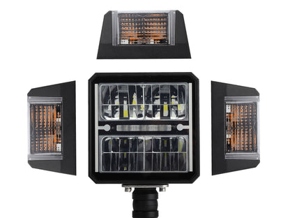 BriodLights Combi pandelampe med varme i glasset - nærbillede detaljer | Briodlights