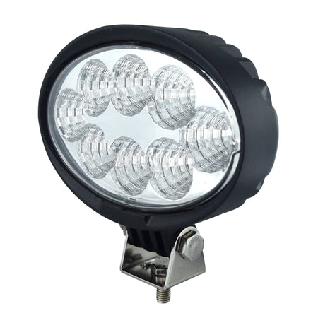 BriodLights LED Arbejdsbelysning oval 2400 lm - produktbillede forfra | Briodlights