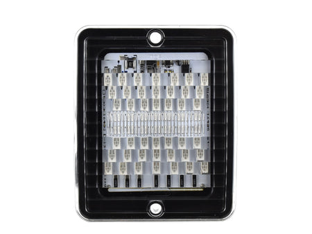 BriodLights LED baglygte blitzlys 10 – 30 V - produktbillede forfra | Briodlights