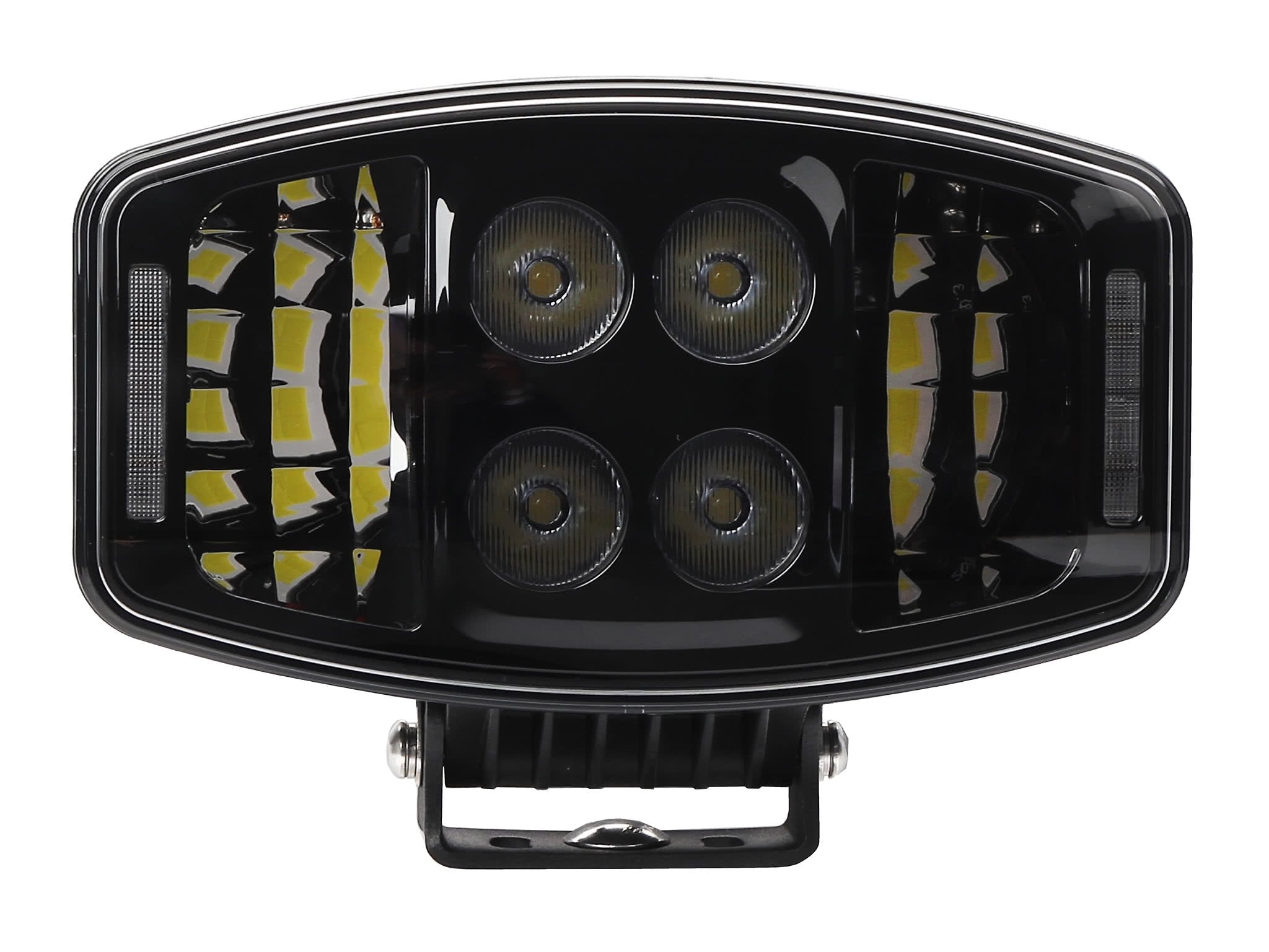 BriodLights Oval Ekstra lys 90w 8500lm - produkt set fra siden | Briodlights