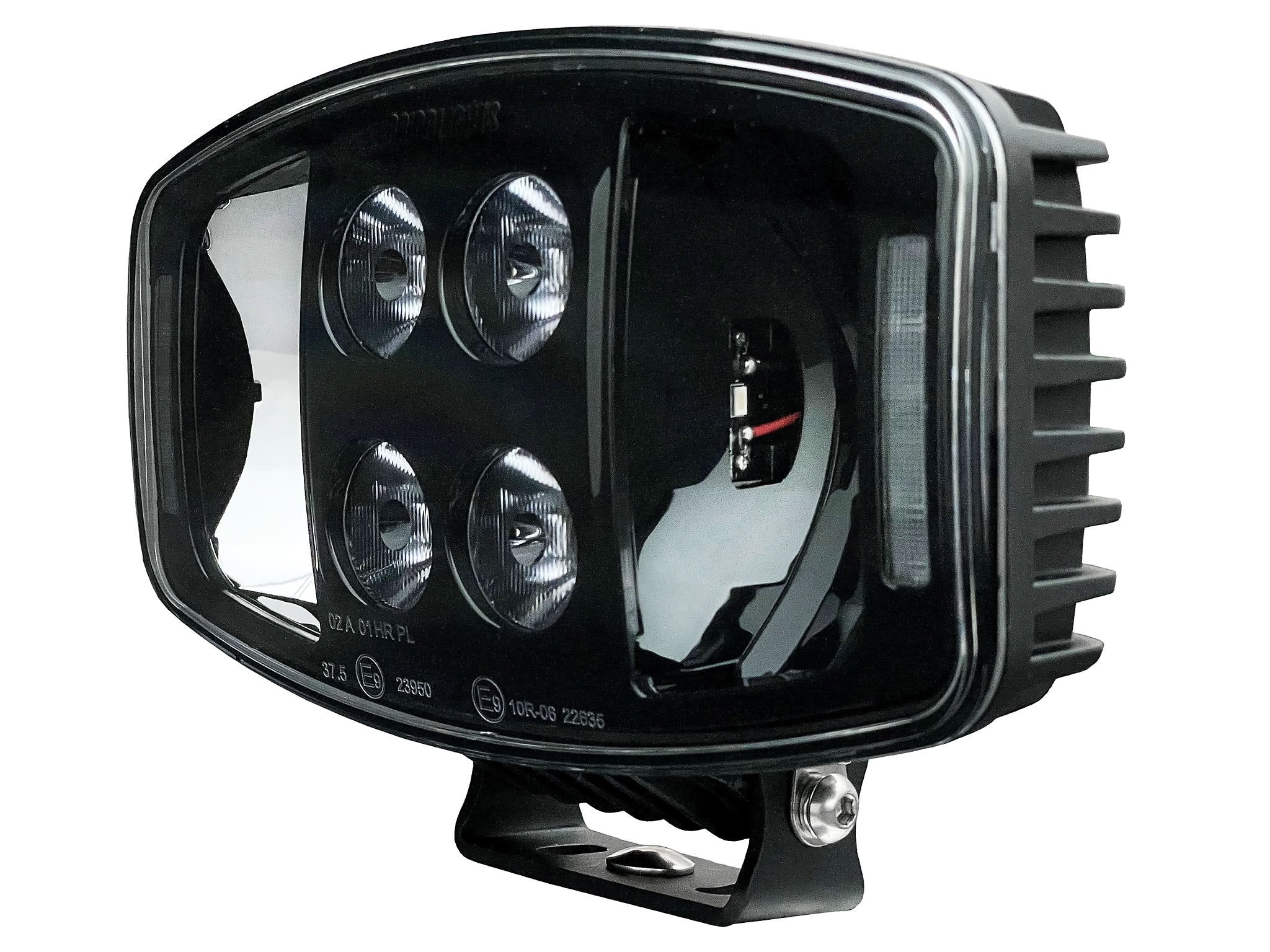 BriodLights Oval Ekstra lys 90w 8500lm - nærbillede detaljer | Briodlights