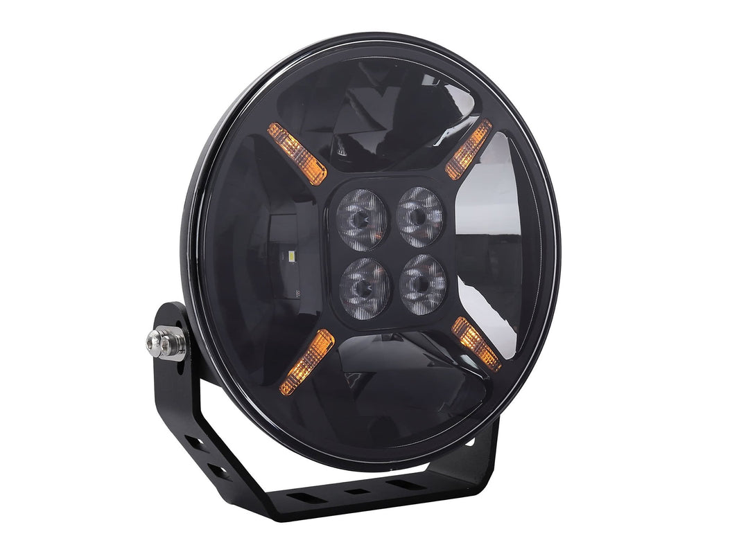 BriodLights Statum Ekstra lys 7"/180mm - produktbillede forfra | Briodlights