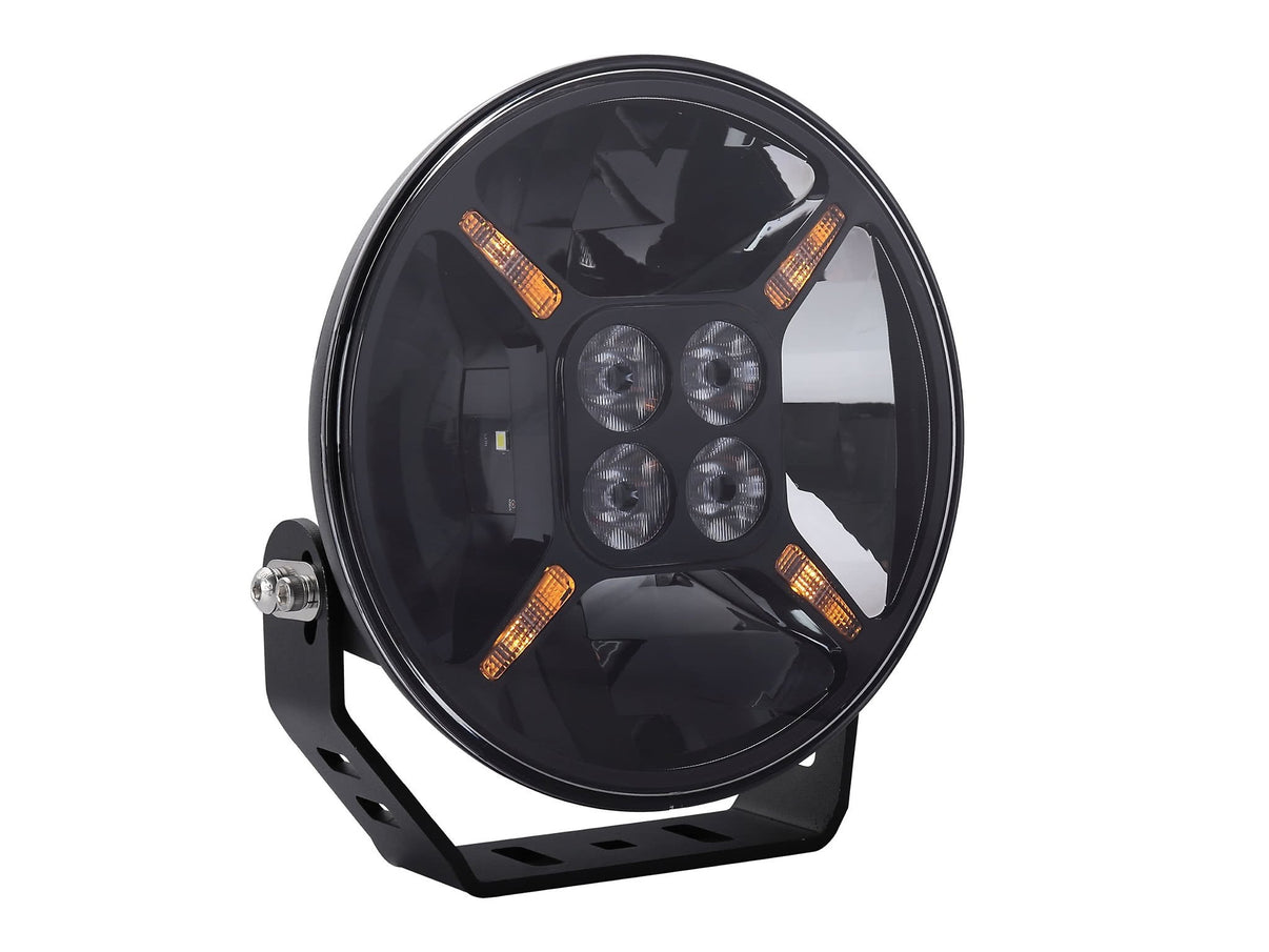 BriodLights Statum Ekstra lys 9"/218mm - produktbillede forfra | Briodlights