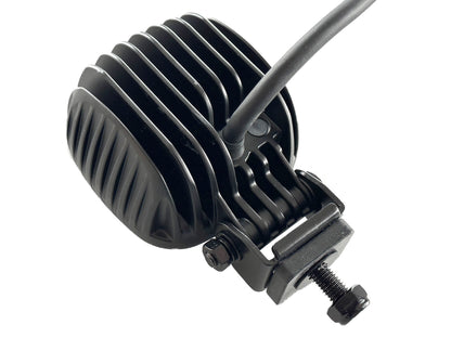 BriodLights TRIO Arbejdslampe med blitzlys - 45W - i brug | Briodlights