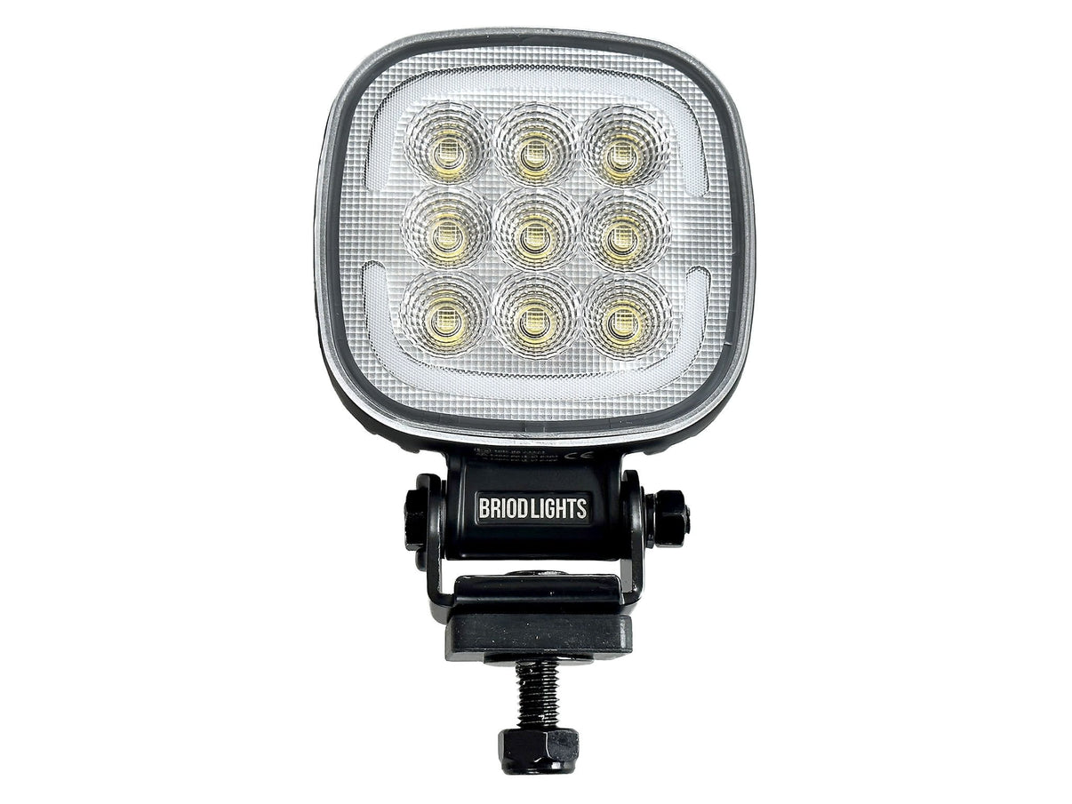 BriodLights TRIO Arbejdslampe med blitzlys - 45W - produktbillede forfra | Briodlights