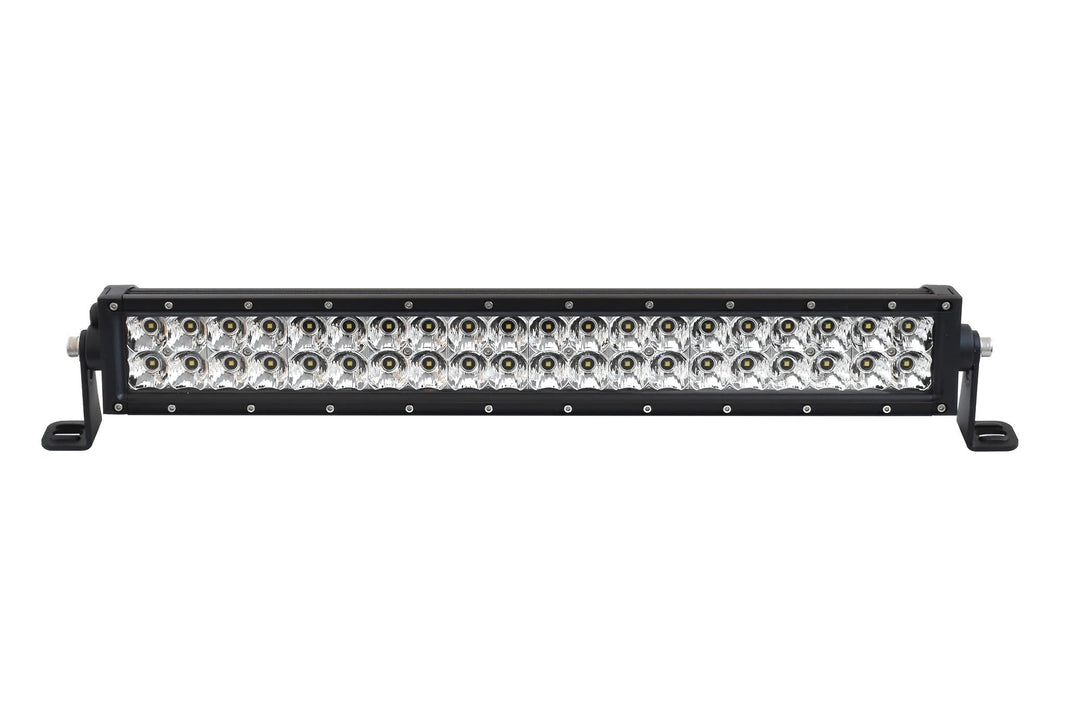 BriodLights V2 LED ekstra lysrampe lige, 40x3 W, 22" (560 mm) - produktbillede forfra | Briodlights