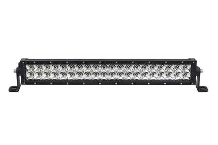 BriodLights V2 LED ekstra lysrampe lige, 40x3 W, 22" (560 mm) - produktbillede forfra | Briodlights