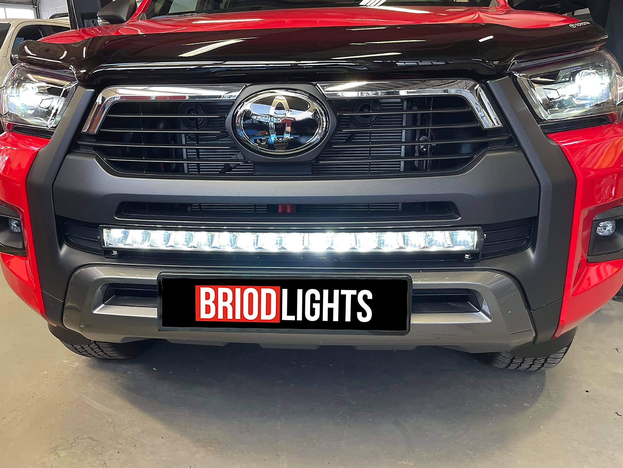BriodLights Verne Curved Ekstra lysrampe 15200lm - i brug | Briodlights